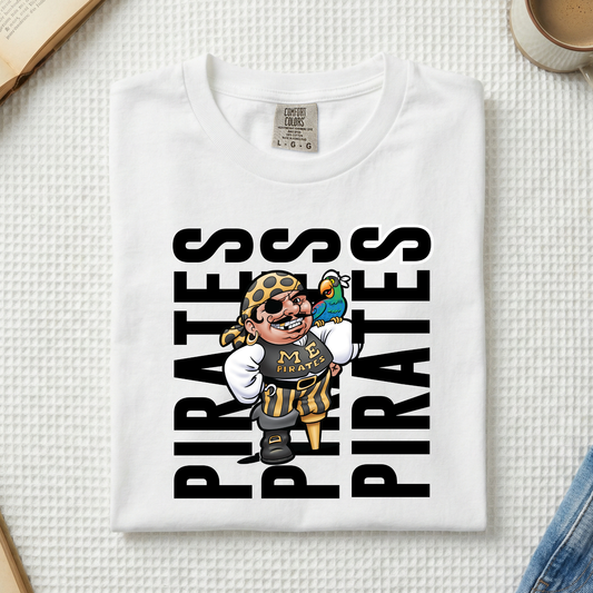 MES Virtical Pirates (YOU PICK TOP STYLE AND COLOR!)