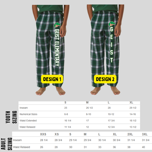 GES Flannel PJ Pants
