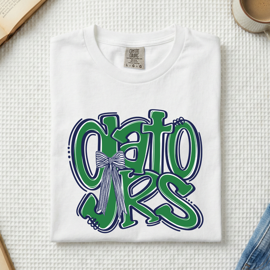 GES Gators Bubble Letters (YOU PICK TOP STYLE AND COLOR!)