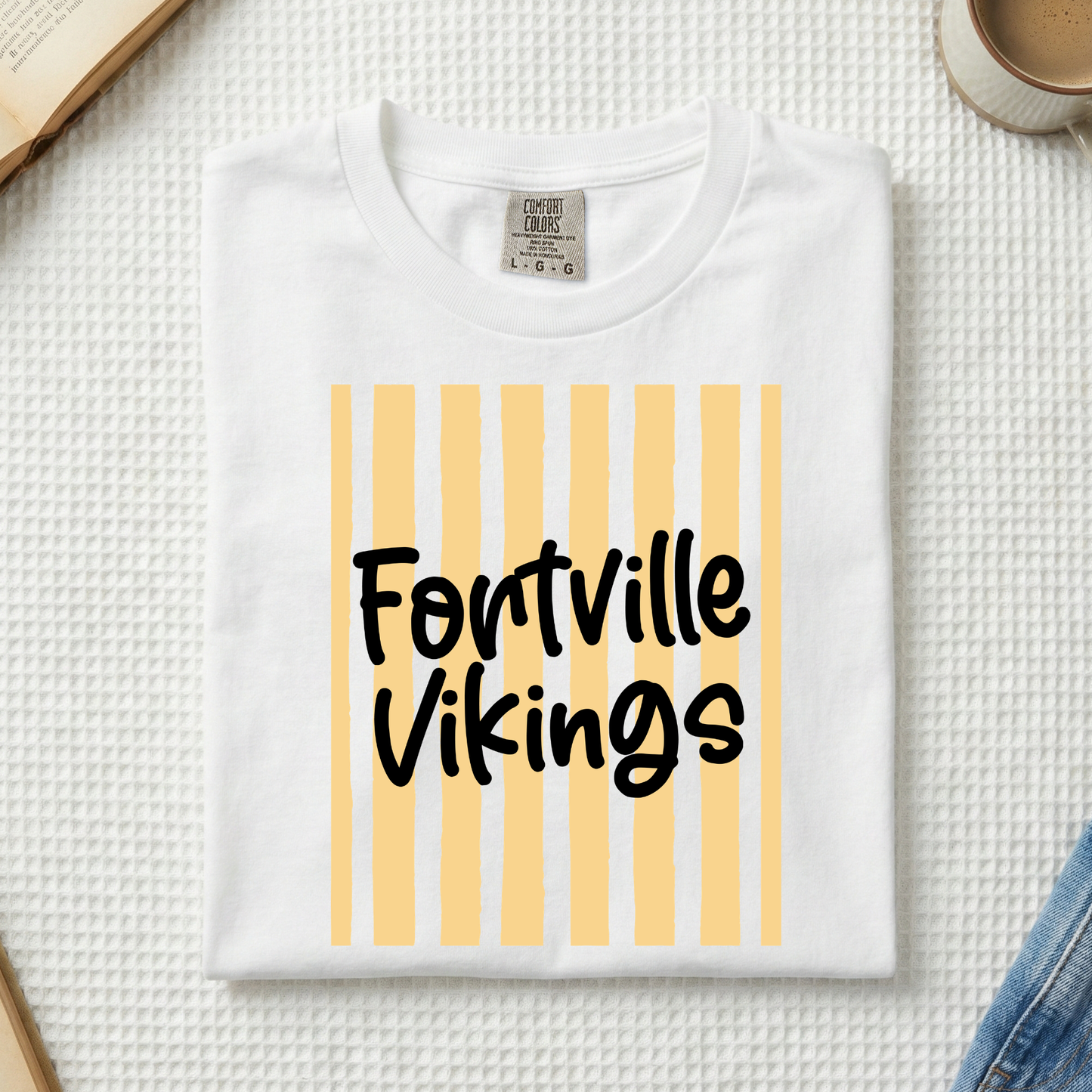FES Vikings Stripes (YOU PICK TOP STYLE AND COLOR!)