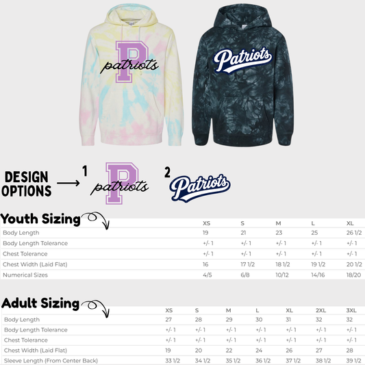 HPE Tye-Dye Hoodie