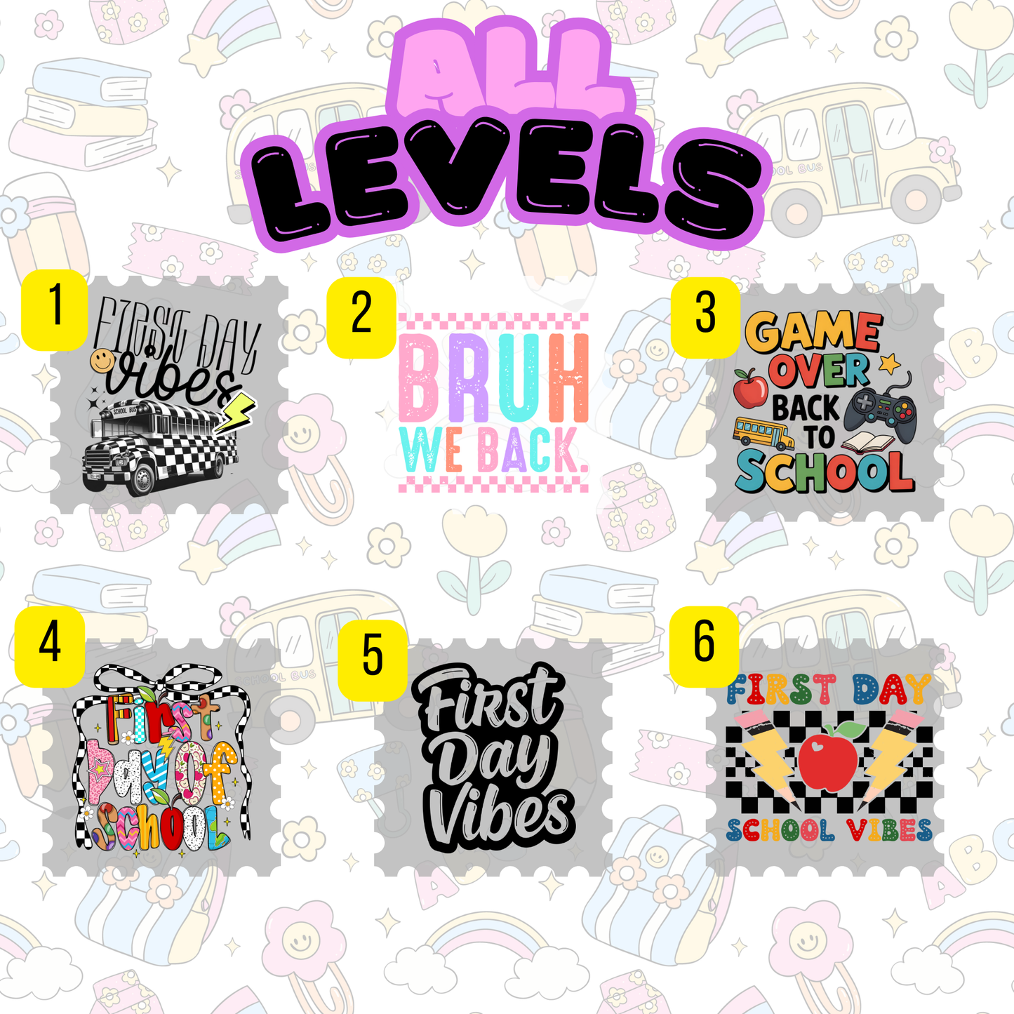 First Day (no specific grade level) Collection