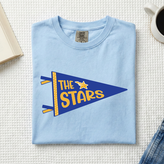 DCE STARS Pennant (YOU PICK TOP STYLE AND COLOR!)