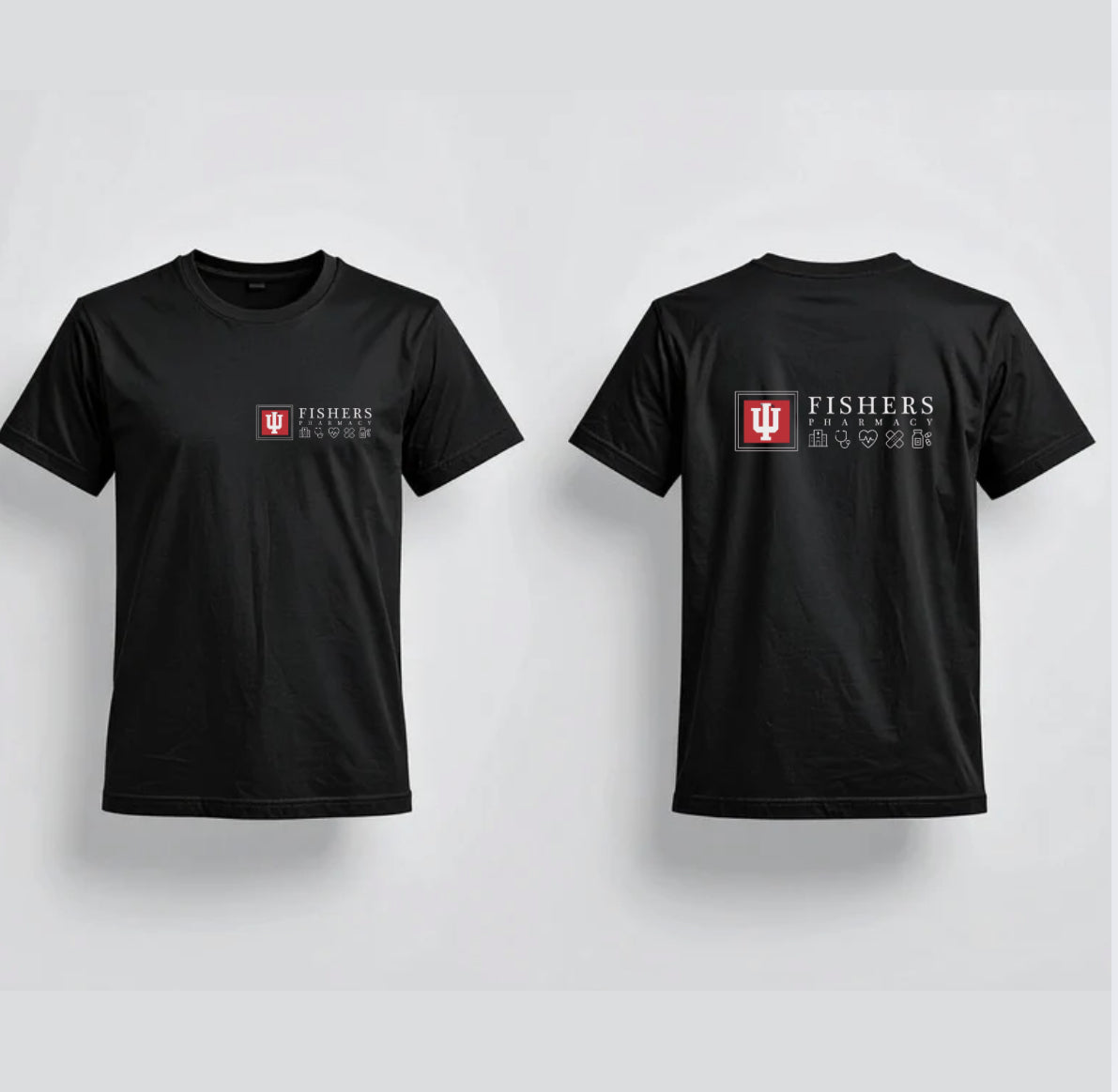 IU Pharmacy tees