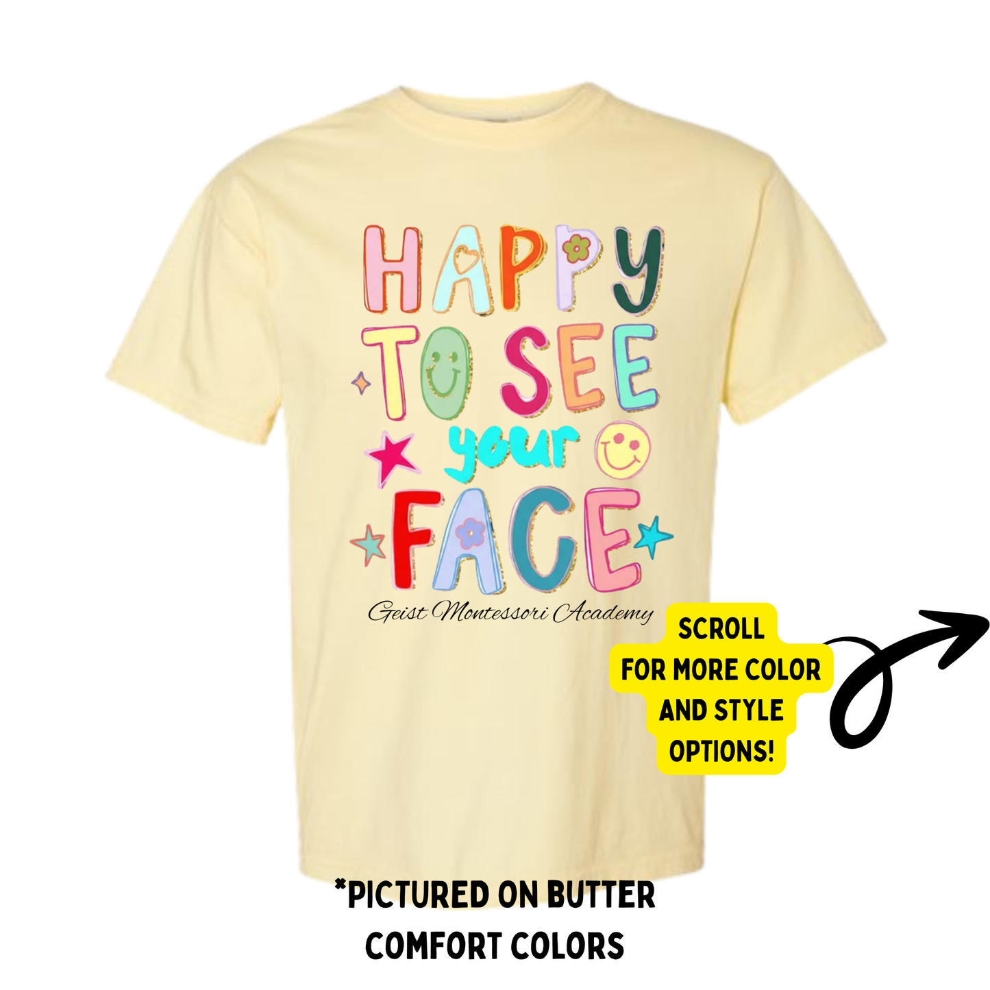 GMA- Happy to See Your Face (Any grade level!)
