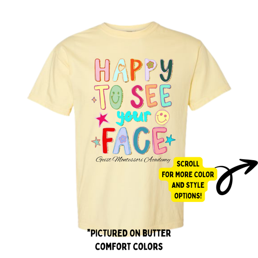 GMA- Happy to See Your Face (Any grade level!)