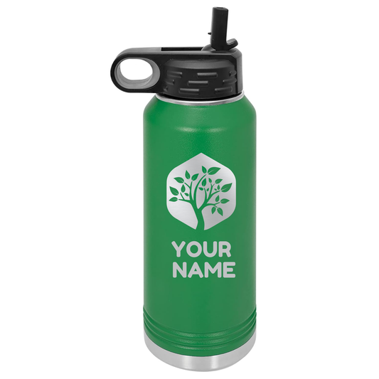 GMA Engraved Waterbottle