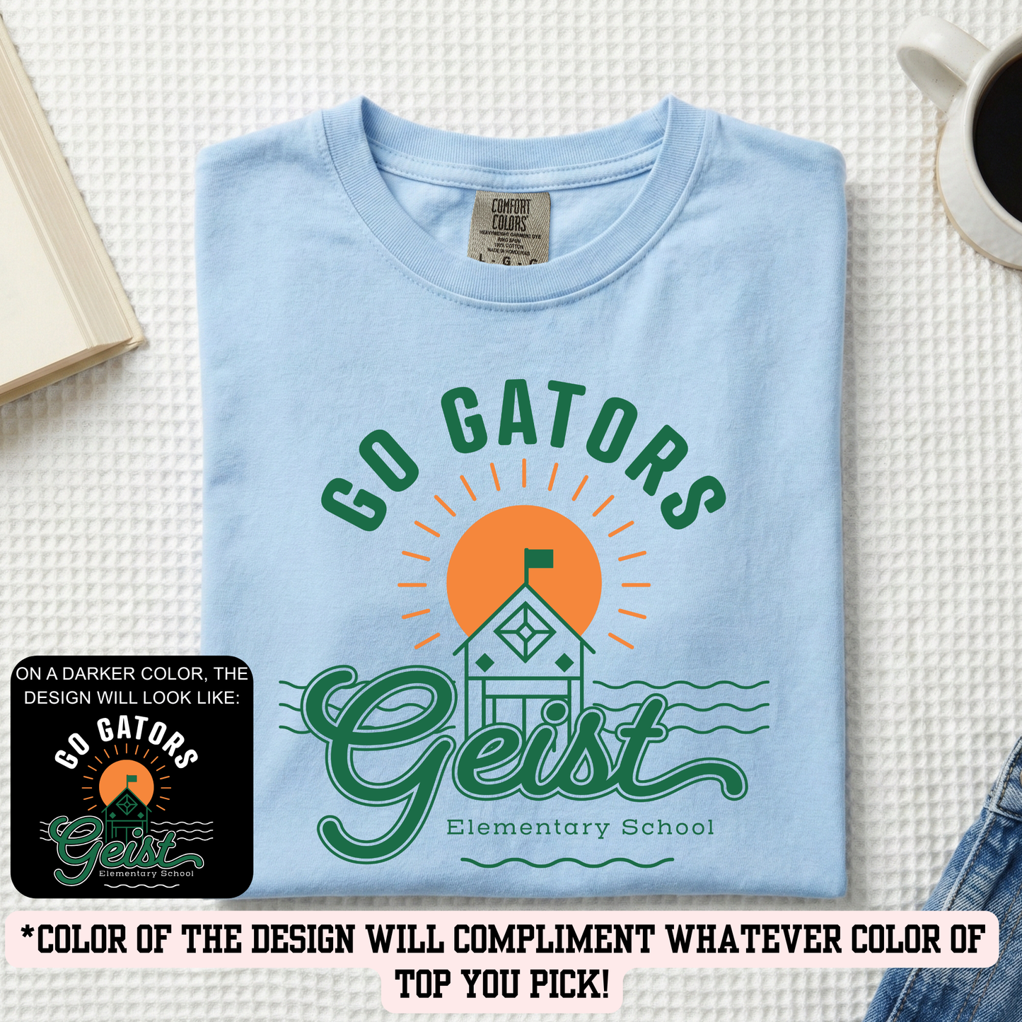 GES Go Gators (YOU PICK TOP STYLE AND COLOR!)