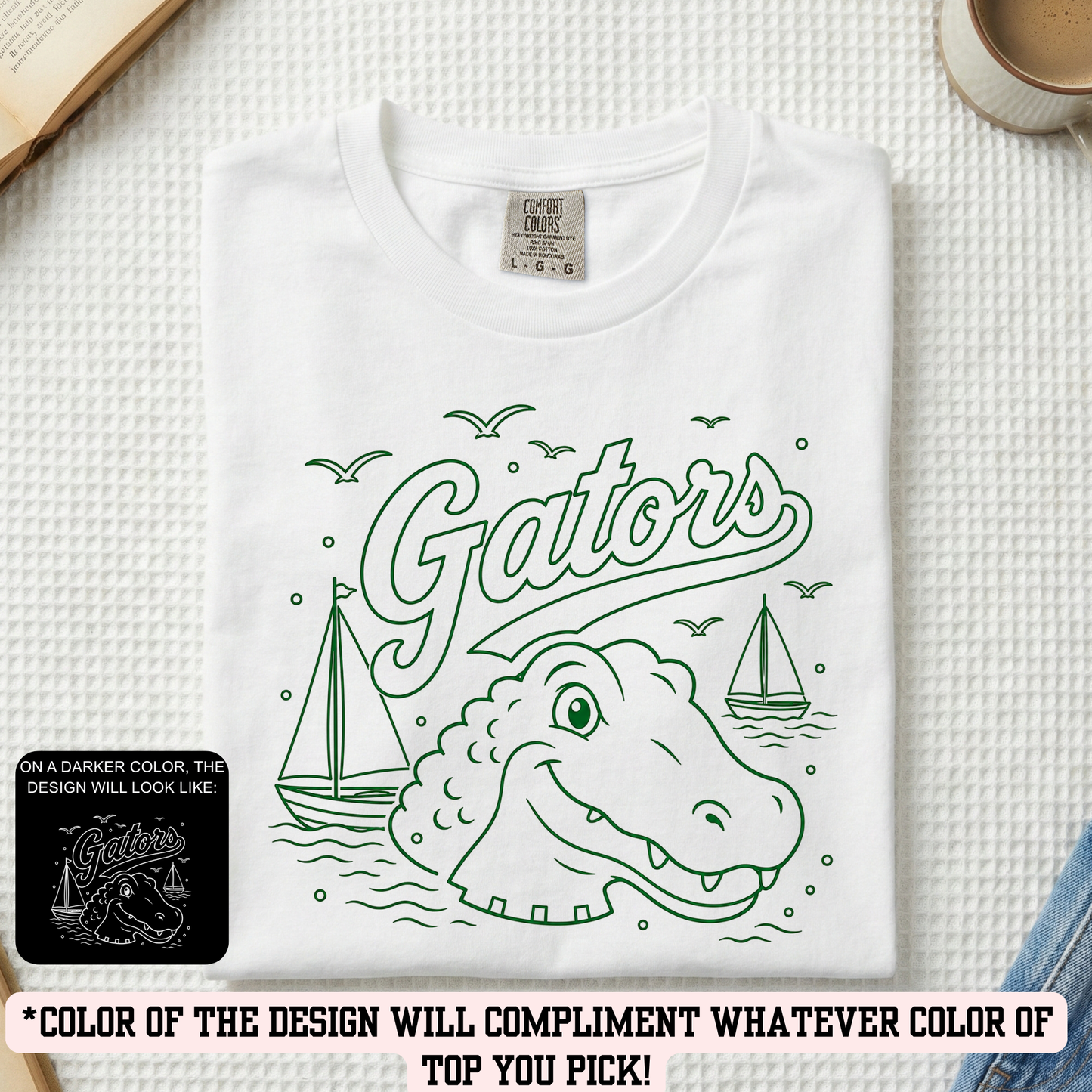GES Gator Collage (YOU PICK TOP STYLE AND COLOR!)