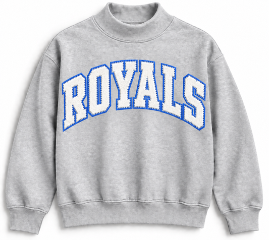Gray Royals Mockneck PREORDER
