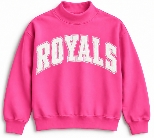 Royals PINK Mockneck PREORDER