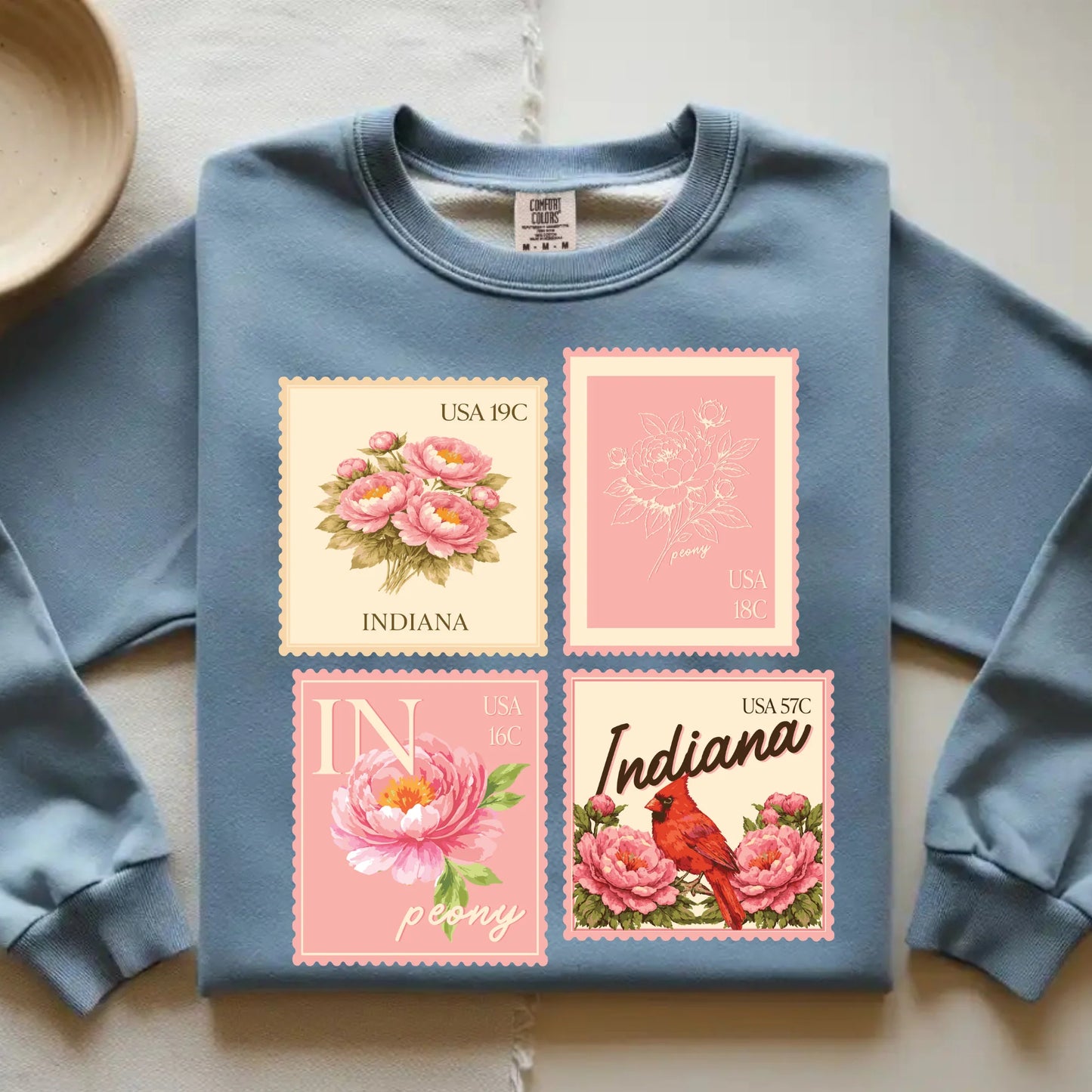 YOUTH peony shirts- choose your design!