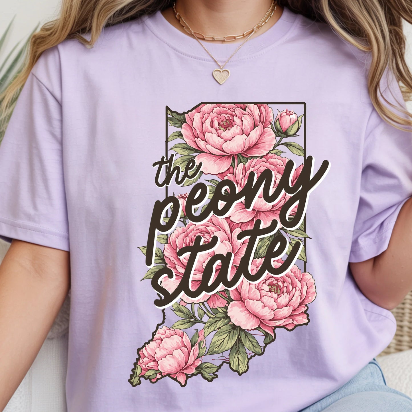 YOUTH peony shirts- choose your design!
