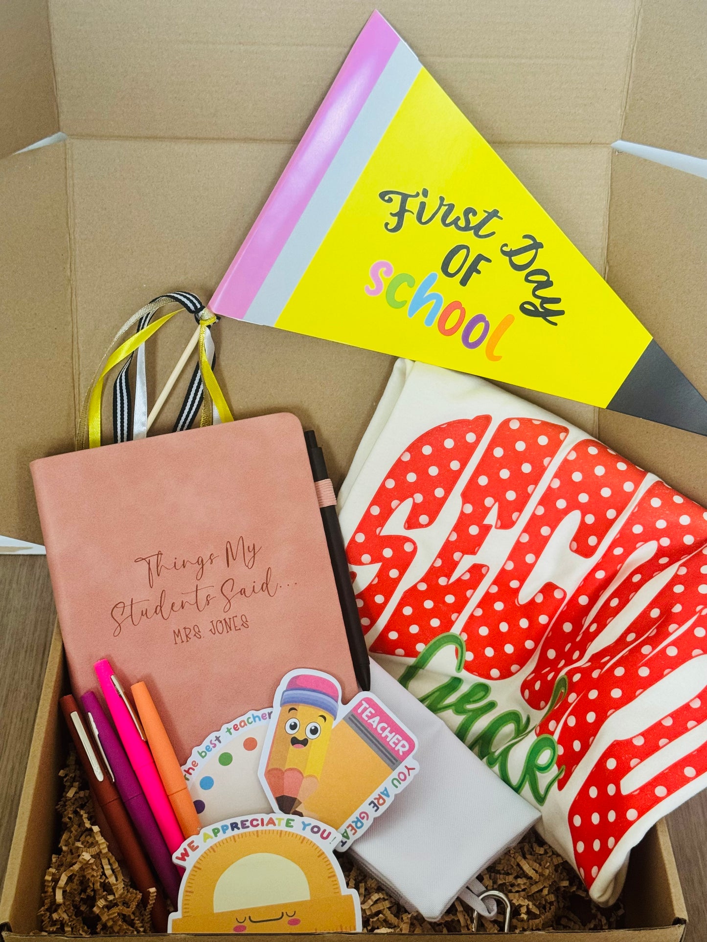 TEACHER BACK TO SCHOOL BOX