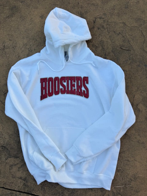 Hoosiers Sequins Crewneck or Hoodie
