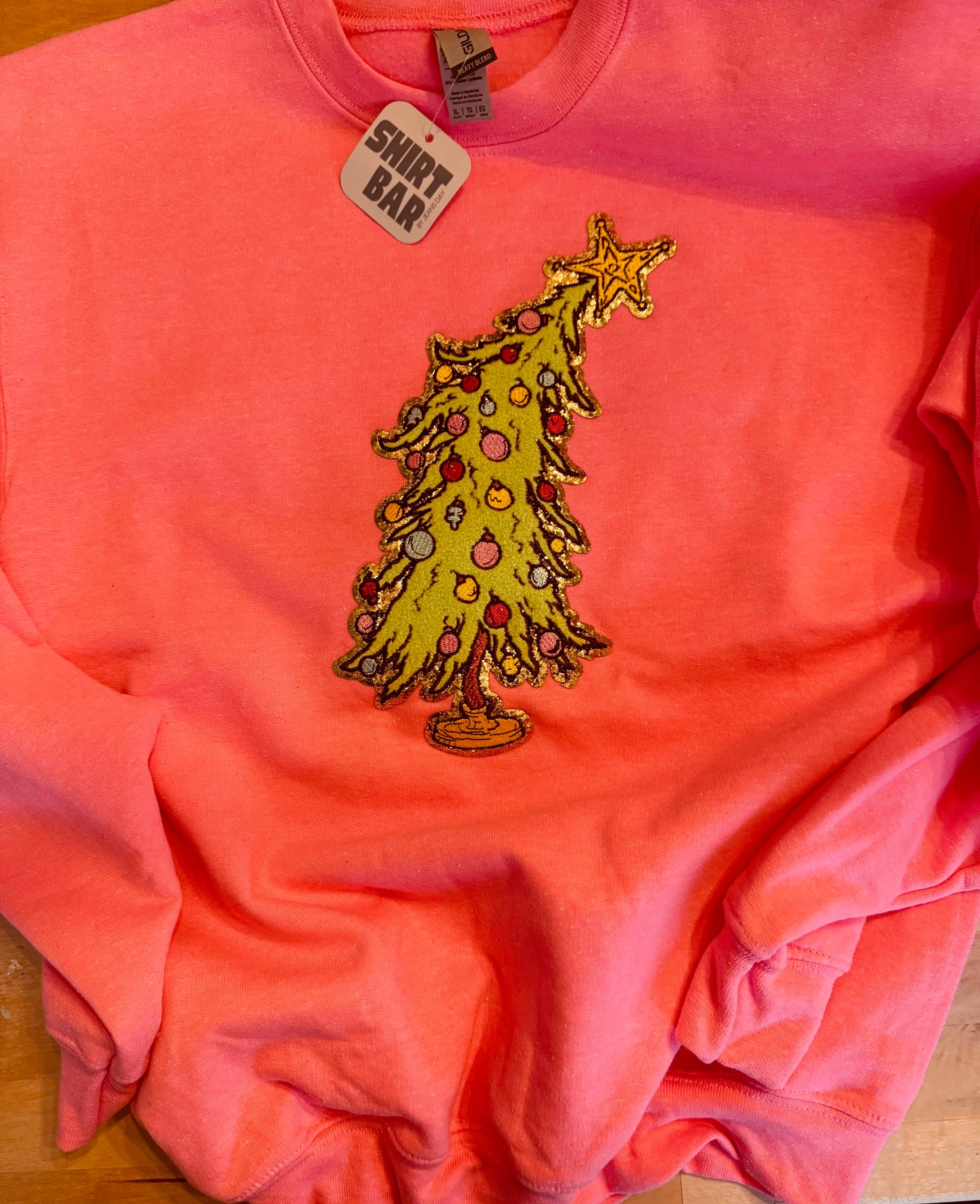 Who-ville tree chenille