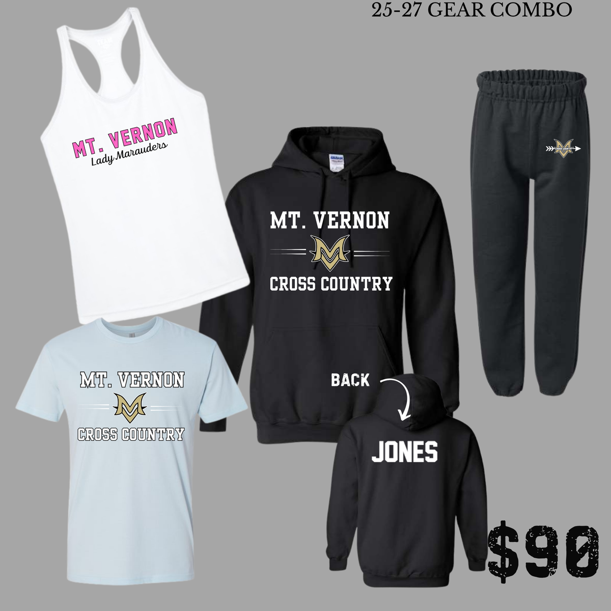 MVHSCC 26-27 Cross Country PLAYER BUNDLE