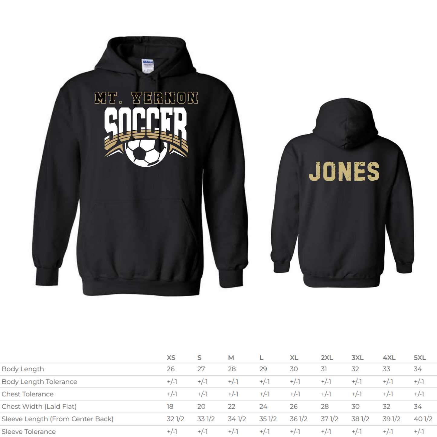 MVHSoccer Hoodie