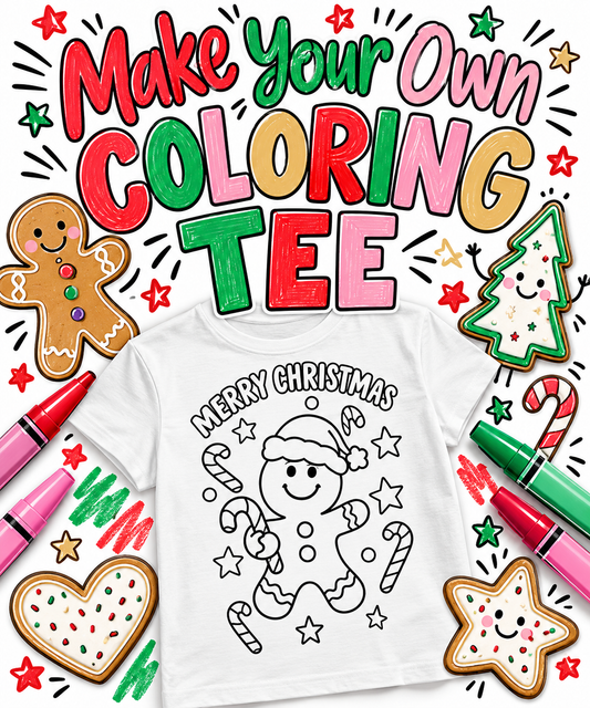 Kick off to Christmas Event- Coloring Shirt Preorder