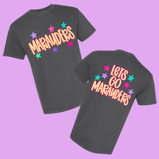 MVCheer Neon Let's Go Marauders- Pick your top style and color!
