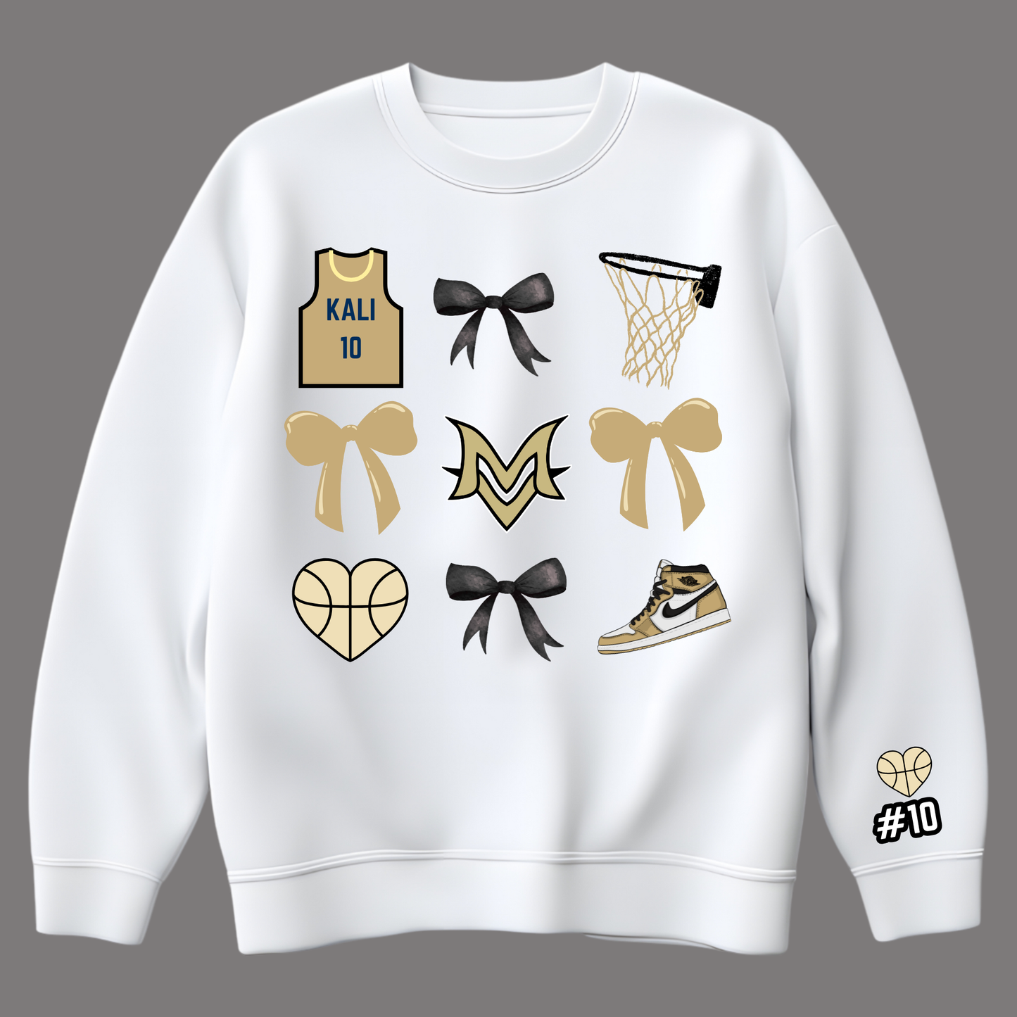 Custom MV Basketball Croquette design