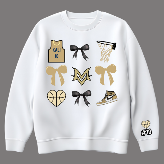 Custom MV Basketball Croquette design