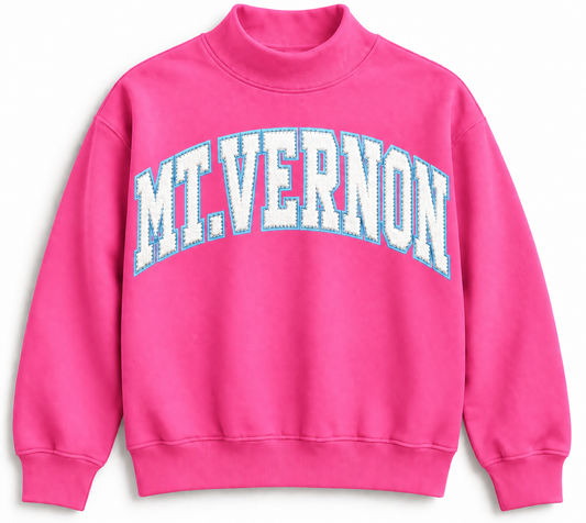 Mt. Vernon PINK Mockneck PREORDER