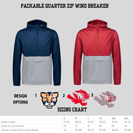SCE Packable Windbreaker