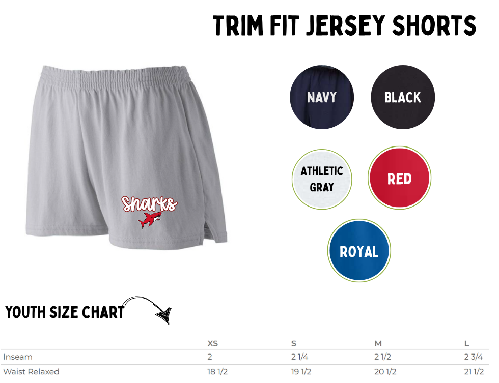 Trim Fit Jersey Shorts