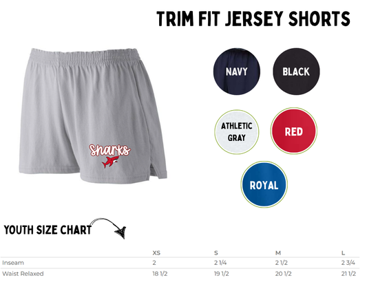 Trim Fit Jersey Shorts
