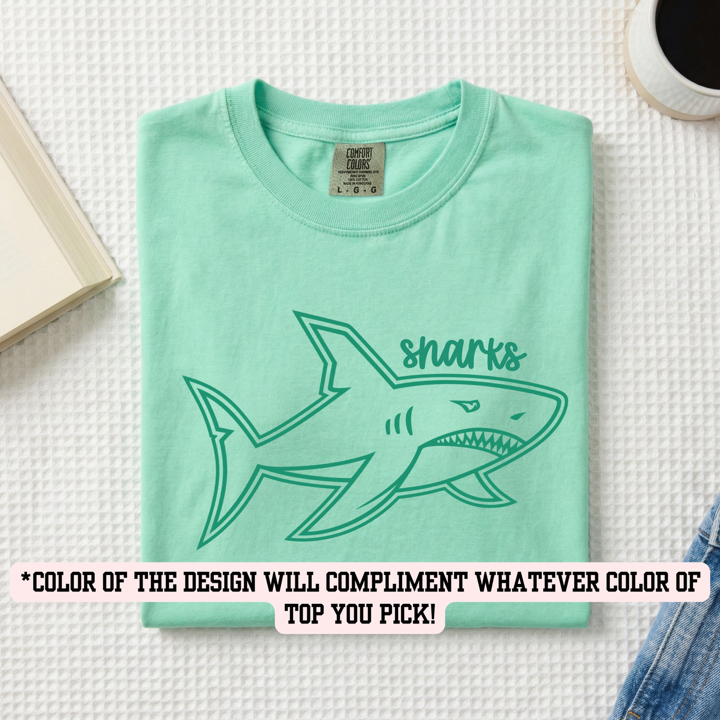 SCI- Monochromatic Shark