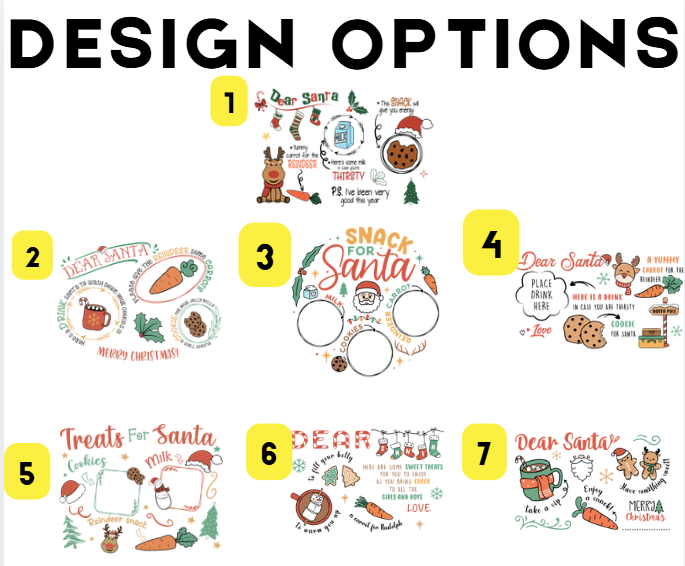 Kick off to Christmas Event- Santa Board Preorder