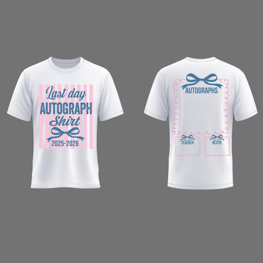 Autograph Shirt- Preppy Design