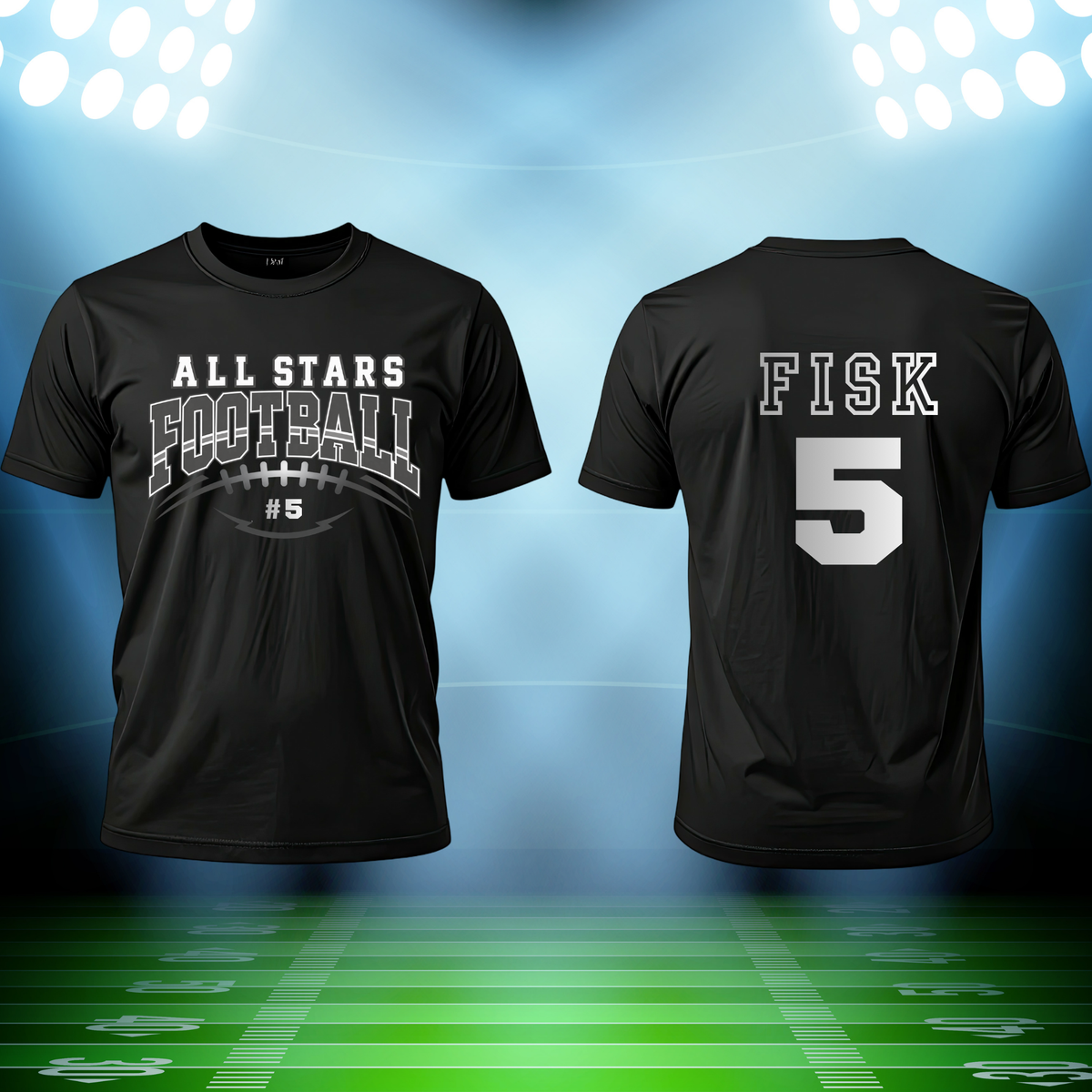 ALL STARS Football Design #2