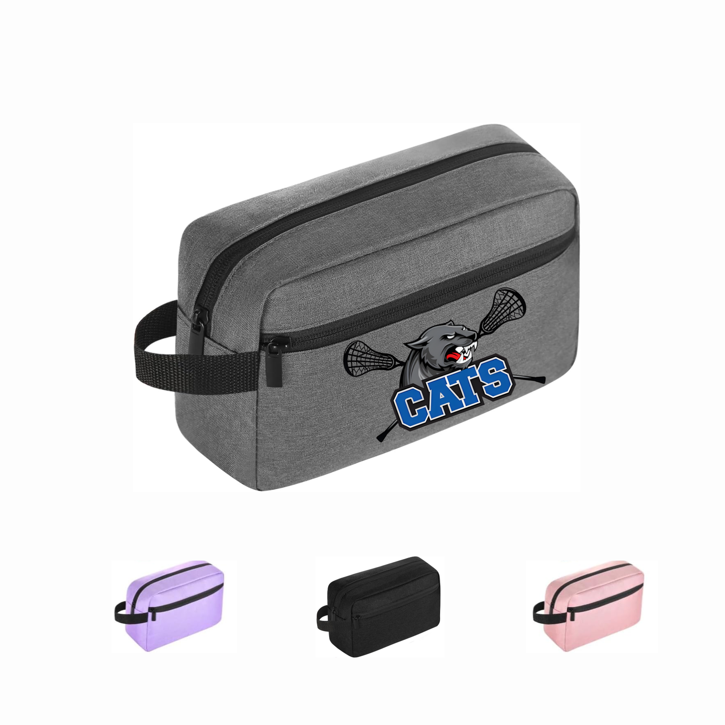 Cats Lacrosse Toiletry Bag