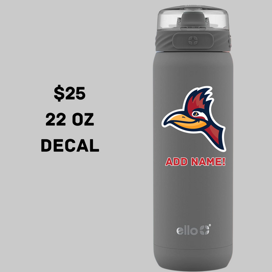 CRE Decal Water Bottle