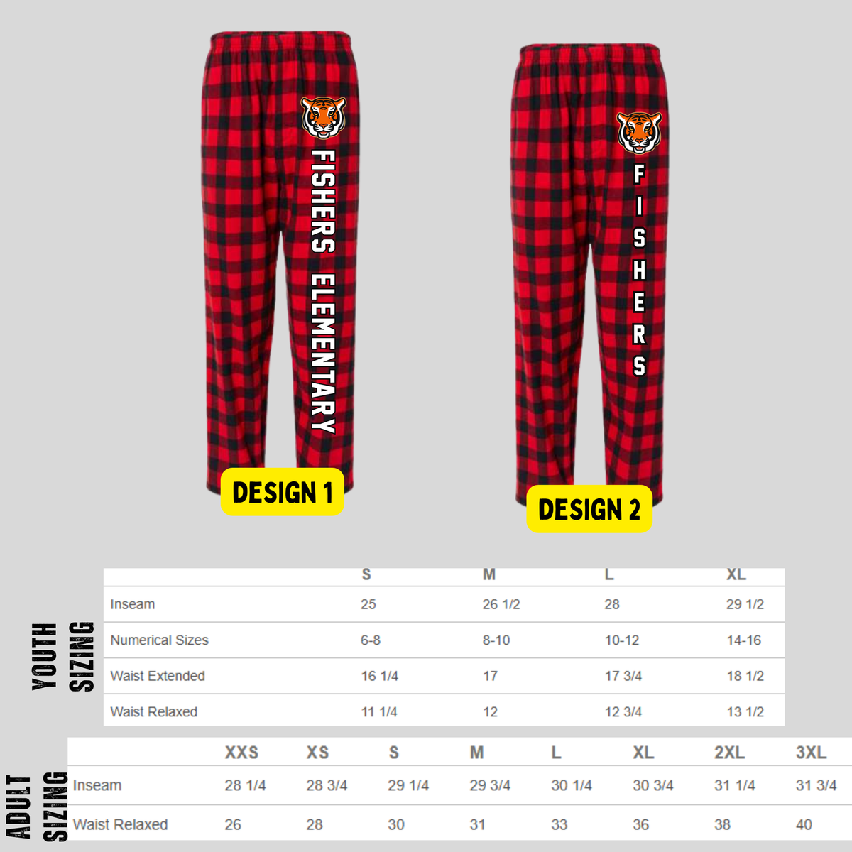 FElementary Flannel Pajama Pants
