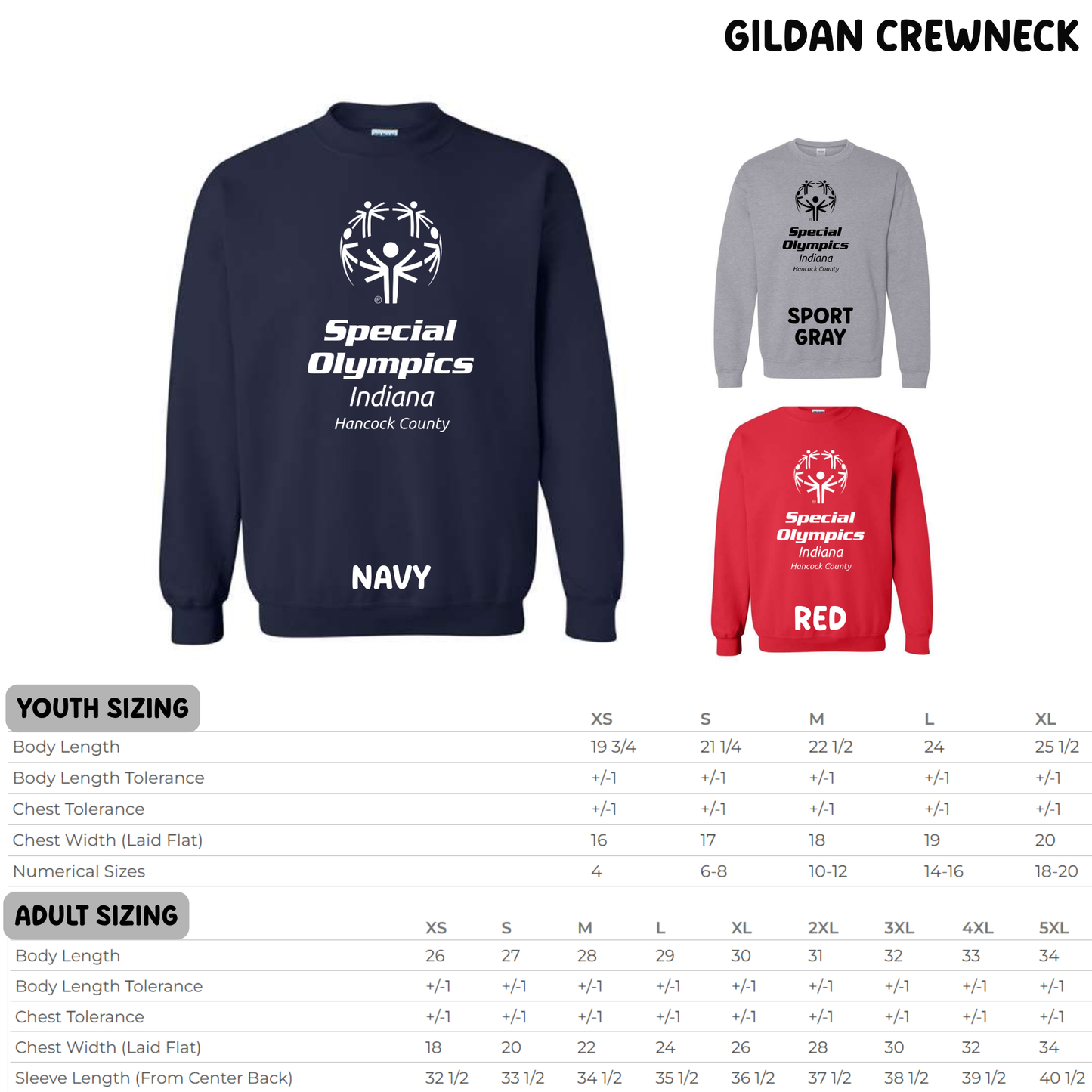 HCSO Gildan Crewneck