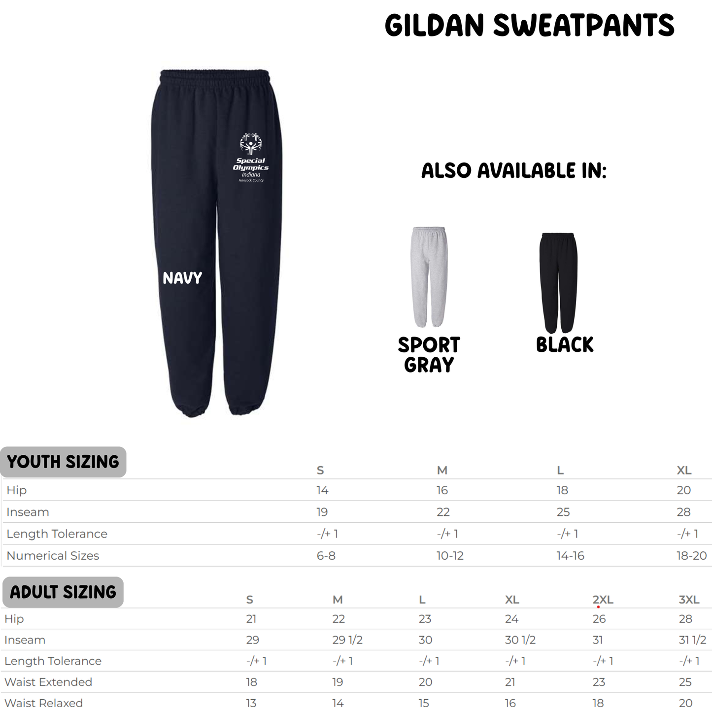 HCSO Gildan Sweatpants