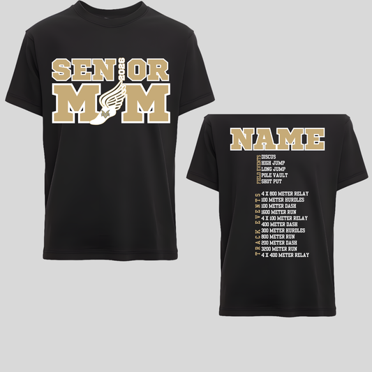 Senior Mom WITH EVENTS on back